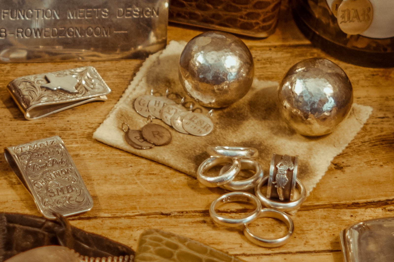 Bennett Rowe's workshop